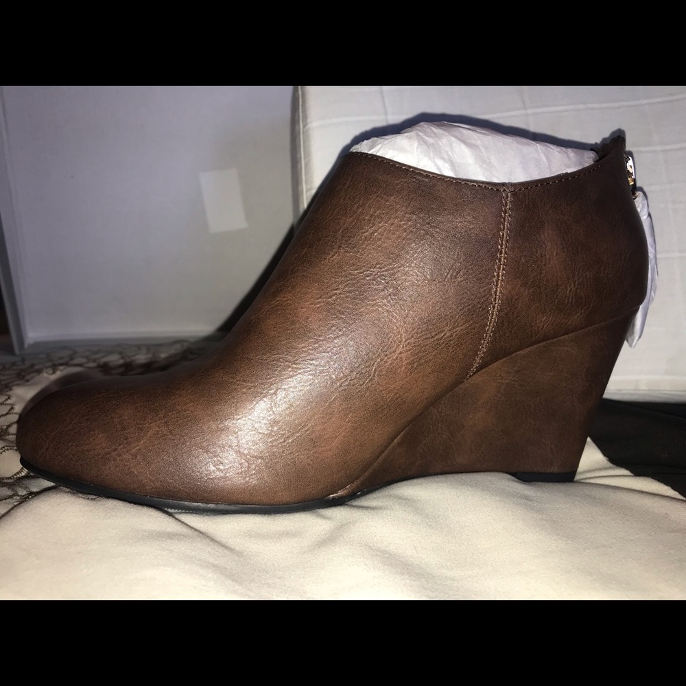Brand New Wedge Booties